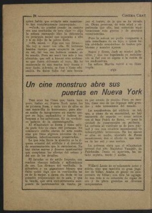 Un cine monstruo abre sus puertas en Nueva York