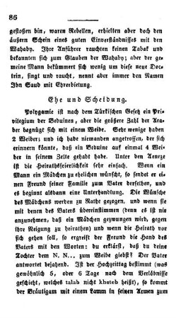 Ehe und Scheidung.