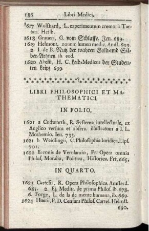 Libri Philosophici Et Mathematici.