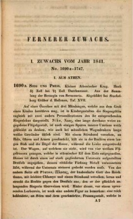 Neu erworbene antike Denkmäler des Königlichen Museums zu Berlin. 3. (1846). - VI, 104 S. : 2 Ill.