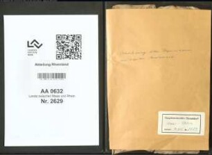 Abrechnung über Requisitionen im Kanton Andernach