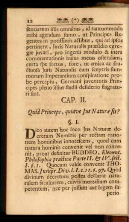 Cap. II. Quid Princeps, quidve Ius Naturae sit?
