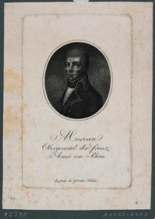 Bildnis Moreau, Jean-Victor-Marie Moreau, General
