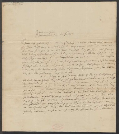 Brief an B. Schott's Söhne : 02.03.1836