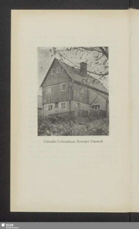 Čišinskis Geburtshaus (heutiger Zustand)
