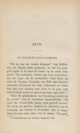 XXVII. De gezanten van Palembang