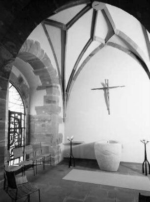 Lörrach: Taufkapelle im Turm der evangelischen Stadtkirche