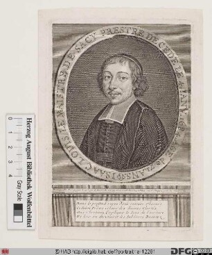Bildnis Isaac-Louis Le Maistre (de Sacy)