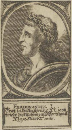 Bildnis des Ferdinandus I.
