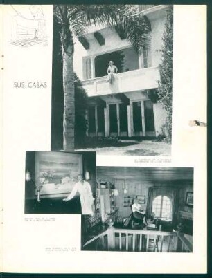 Sus casas