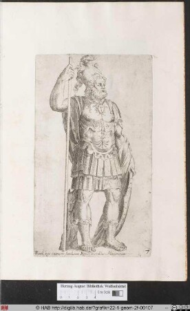 Statue des Mars (Pyrrhus).
