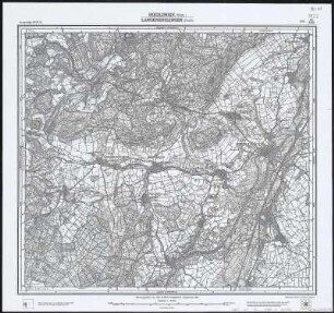 Meßtischblatt [7822] : Riedlingen (Württ.). Langenenslingen (Preuß.), 1911 : Riedlingen (Württ.). Langenenslingen (Preuß.). - 1:25000. - Stuttgart, 1911. - 1 Kt.
