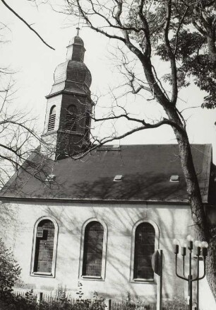 Annaberg-Buchholz, Katholische Kirche Sankt Joseph, Ansicht von Westen