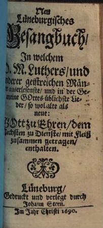 Neu vermehrtes Paradies-Gärtlein : bey welchem hinzu gekommen: 1. Vier neue Wunder-Geschichte, die sich wiedermahls mit diesem Büchlein begeben. 2. Des sel. Autors Lebens-Lauff. 3. Ein nützliches Kirchen- und Reise-Gesangbuch. 4. Der Kern aller Gebete