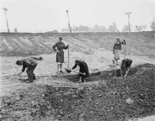 Tagebau Böhlen. Ausgrabungen bei Zeschwitz