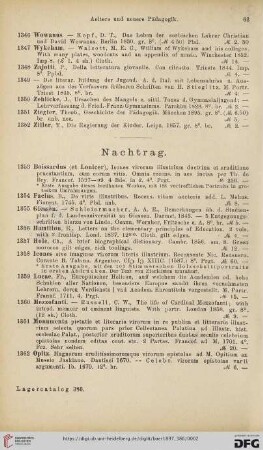 Nachtrag (Nr.1353-1362)