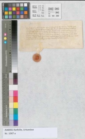 Quittung des Kölner Schöffen Joh. von Kovelshoven über 150 Florin Rente aus dem Zoll zu Bonn.