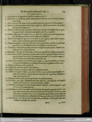 Caput XXVII. De salariis ab administratoribus datis, & ab aliis recipiendis prosuo labore