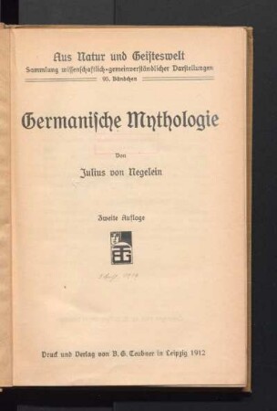 Germanische Mythologie