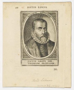 Bildnis des Iustus Lipsius