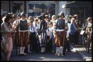 Eröffnungsfeierlichkeiten zum 40. Jahrestag der DDR in Lutherstadt Wittenberg