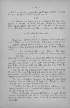 d. Kranken-Unterstützung.