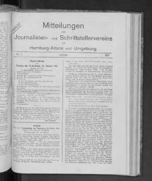 Nr.1. : Januar 1917.