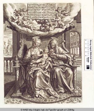 Maria mit dem Christuskind und der Heilgen Anna