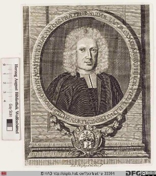Bildnis Rudolf Jacob Camerarius (eig. Camerer)