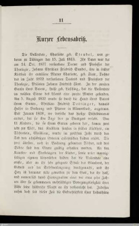 Lebensabriß
