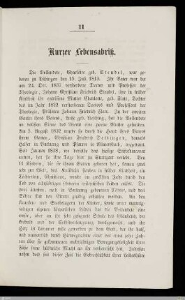 Lebensabriß