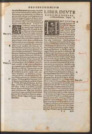 Liber Deuteronomii, Hebraice Elle hadbarim.