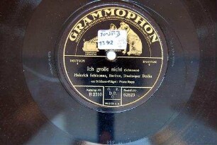 Ich grolle nicht / (Schumann)