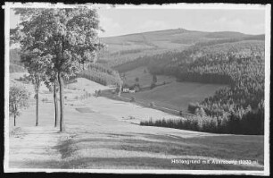 Auersberg. Höllengrund mit Auersberg