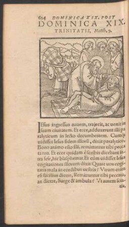 Dominica XIX. Trinitatis ...
