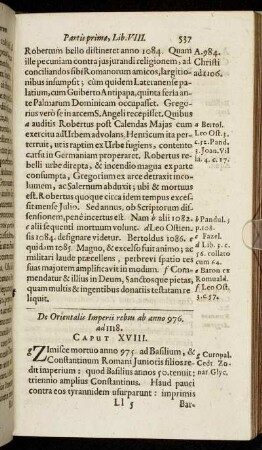 Caput XVIII. - Caput XXII.