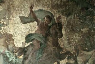 Diana und Apollo töten die Kinder der Niobe