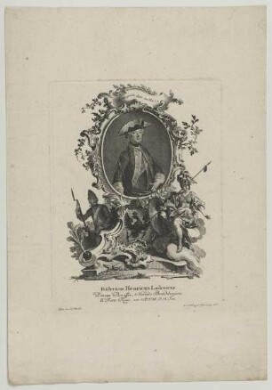 Bildnis des Fridericus Henricus Ludovicus, Princeps Borussia