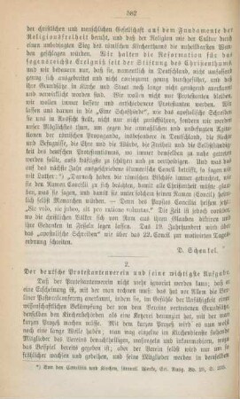 582-588 Der deutsche Protestantenverein und seine wichtigste Aufgabe