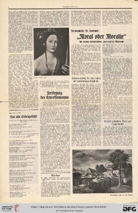 2: "Moral oder Moralin" : für freudige Lebensbejahung, gegen jegliches Muckertum