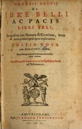 De iure belli et pacis