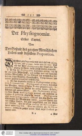 Von der Gestalt des ganzen menschlichen Leibes und desselben Proportionen