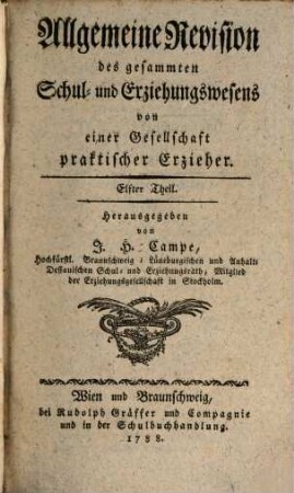 Allgemeine Revision des gesammten Schul- und Erziehungswesens, 11