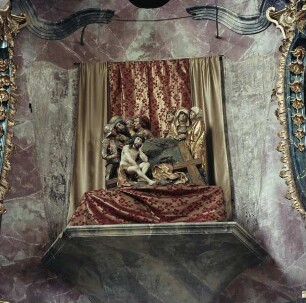 nördlicher Seitenaltar — Gnadenbild Christus in der Rast