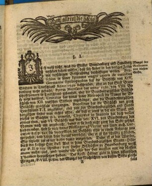 S. Lentzens Diplomatische Stifts-Historie von Brandenburg : Worin die an dieser hohen Stifts-Kirche gestandne Bischöffe von Anfang biß zu Ende aus brieflichen Urkunden und zuverläßigen Scribenten beschrieben, und die Dom-Pröbste, Dechante und Dom-Herren, so viel derselben sich herfür gethen, bekant gemachet werden. Mit verschiednen bißher ungedruckten Diplomatibus erläutert