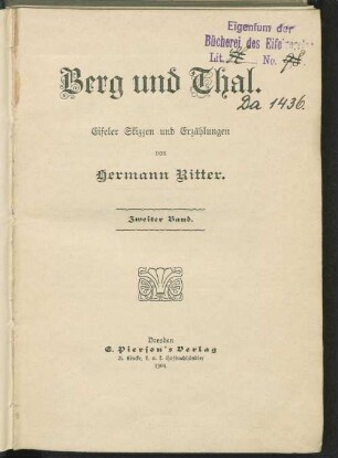 Berg und Thal