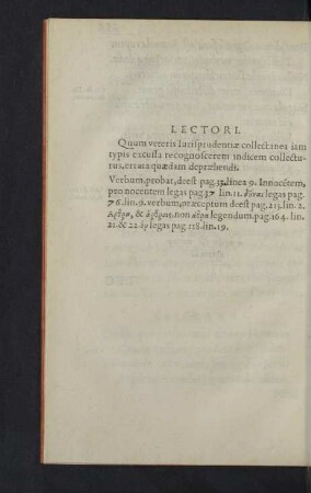 Lectori.
