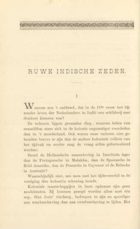 Ruwe Indische zeden