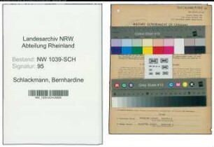 Entnazifizierung Bernhardine Schlackmann , geb. 24.05.1914 (Fernschreiberin)
