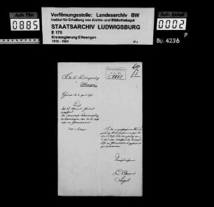 Sonntagsruhe im Gewerbebetrieb mit Ausnahme des Handelsgewerbes, OA Gmünd